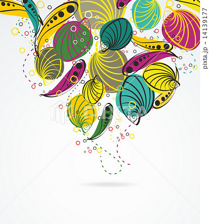 Stylish floral background Stylish floral background 14139177