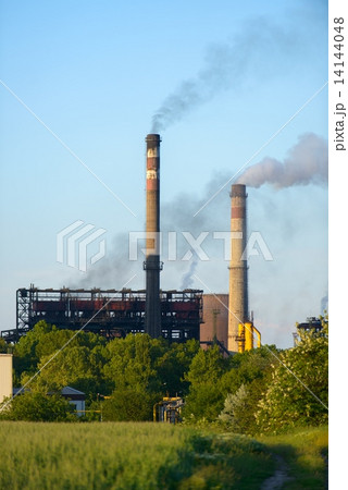 Chimney of a Power plant 14144048