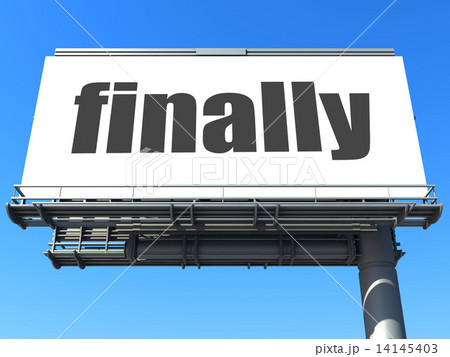 word on billboard 14145403