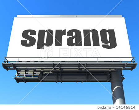 word on billboard 14146914