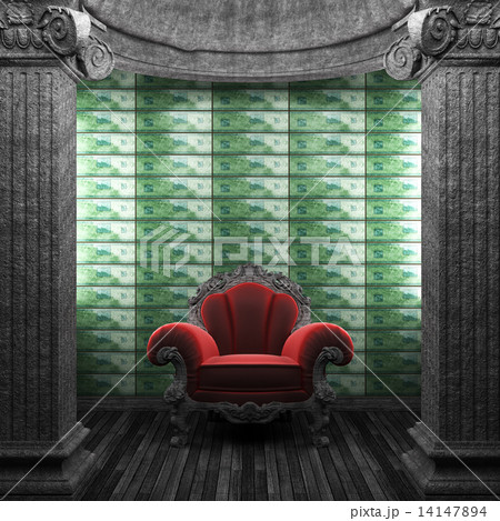 stone columns, chair and tile wall stone columns, chair and tile wall 14147894