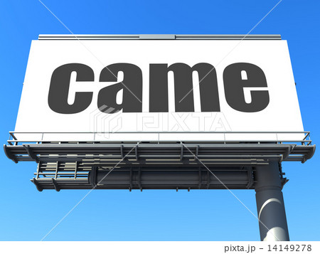 word on billboard 14149278