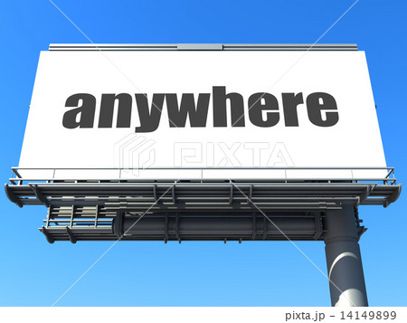 word on billboard 14149899