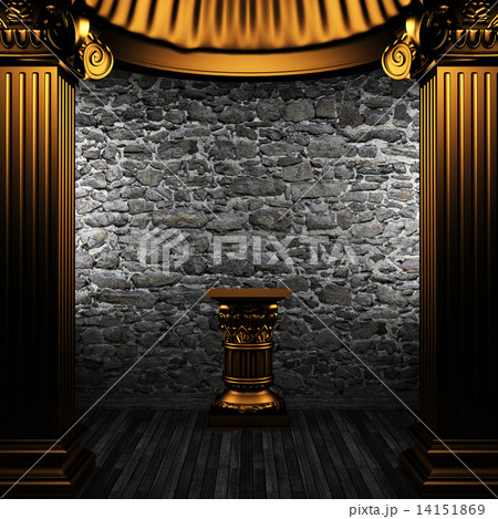 bronze columns and pedestal bronze columns and pedestal 14151869