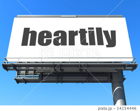 word on billboard 14154446