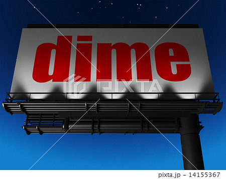 word on billboard 14155367