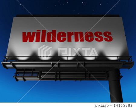 word on billboard 14155593