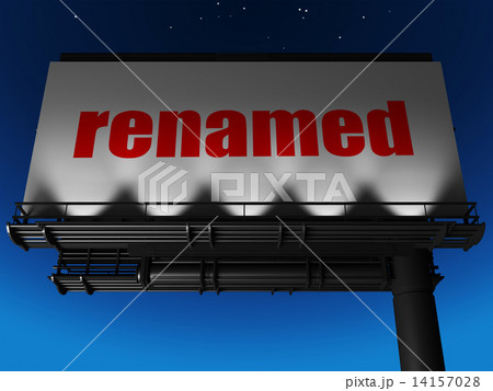 word on billboard 14157028