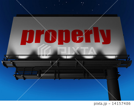 word on billboard 14157486