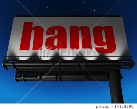 word on billboard 14158299