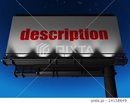 word on billboard 14158649