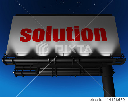word on billboard 14158670