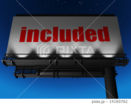 word on billboard 14160762