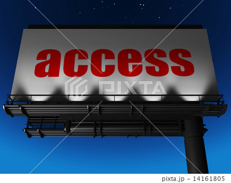 word on billboard 14161805