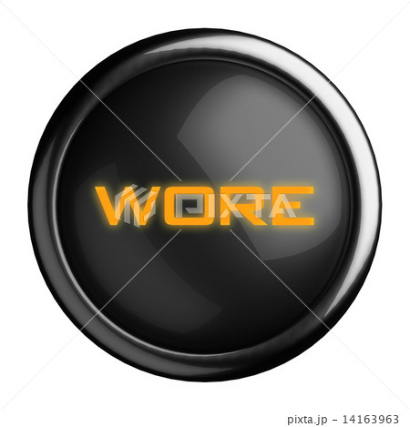 Word on black button Word on black button 14163963