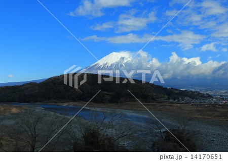 富士川と富士山 富士川と富士山 14170651