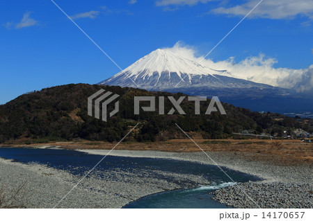 富士川と富士山 富士川と富士山 14170657