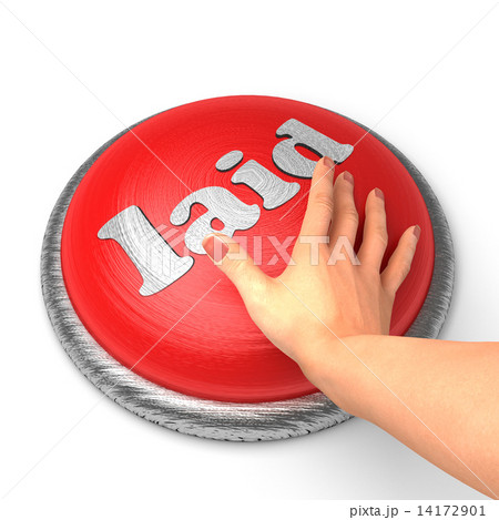 Hand pushing the button 14172901