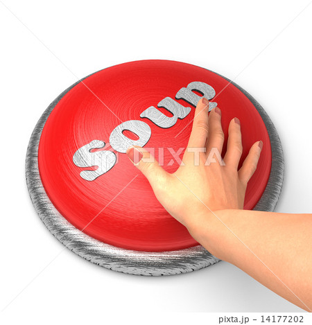 Hand pushing the button Hand pushing the button 14177202