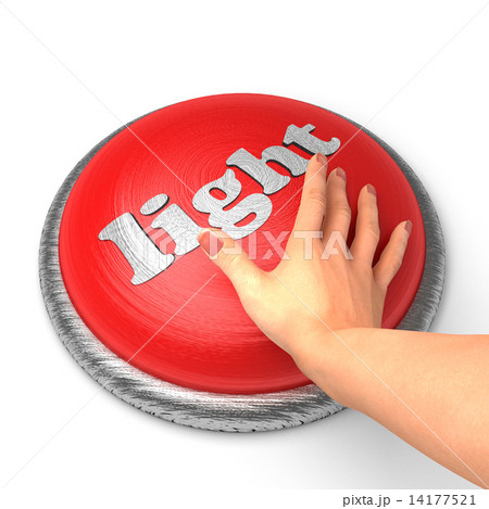 Hand pushing the button Hand pushing the button 14177521