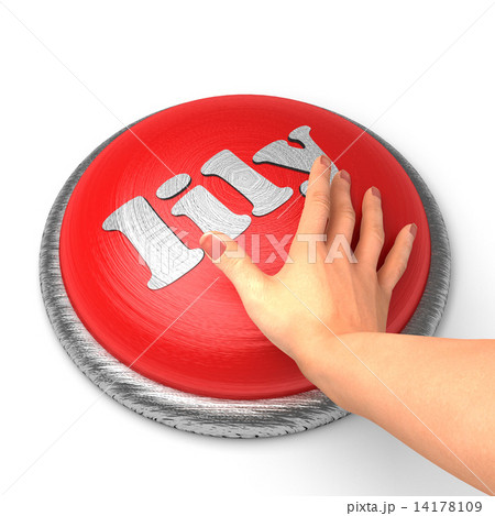 Hand pushing the button Hand pushing the button 14178109