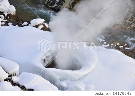 渋の地獄谷噴泉 14179545