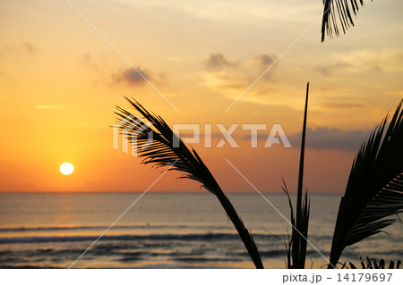 バリ島のサンセット４ 14179697