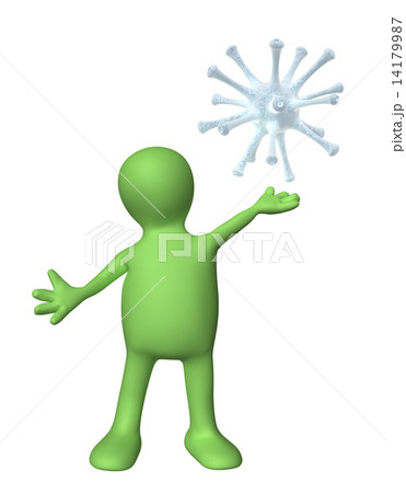 Puppet with virus Puppet with virus 14179987