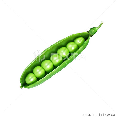 peas isolated 14180368