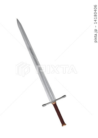 sword isolated on white 14180406