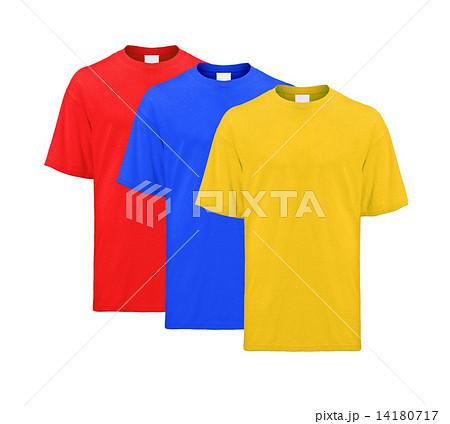 T-shirts isolated on white background 14180717