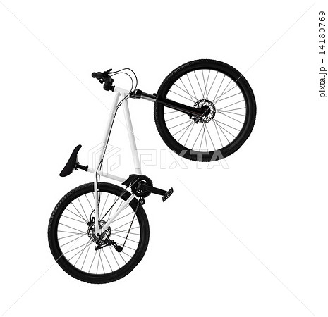 mountain bike isolated on white background mountain bike isolated on white background 14180769