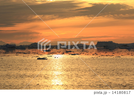 グリーンランド氷河白夜クルーズ（Glaciers in Greenland - the midnight sun tour) 14180817