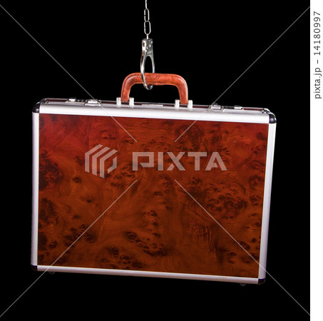 suitcase from pinned open handcuffs suitcase from pinned open handcuffs 14180997