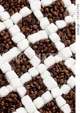 still life of coffee and sugar still life of coffee and sugar 14181749
