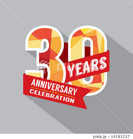 30th Year Anniversary Celebration Design 14183237