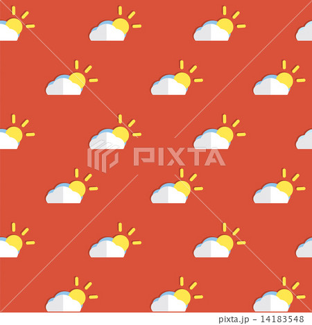 Cloud and Sun Pattern Cloud and Sun Pattern 14183548