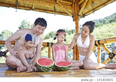 家族と夏休み 14183605