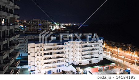 Night view of a Benalmadena. Malaga, Spain Night view of a Benalmadena. Malaga, Spain 14184195