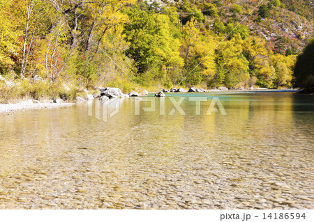 valley of river Verdon in autumn, Provence, France valley of river Verdon in autumn, Provence, France 14186594