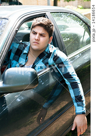Irritated Car Driver 14186654