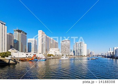 天王洲アイルと行き来する船舶 14188308