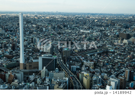 池袋・豊島清掃工場と地域俯瞰撮影 14189942