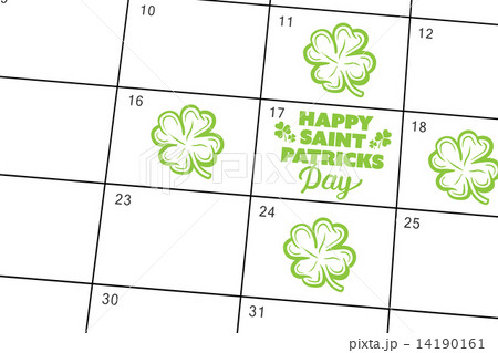 Composite image of shamrock 14190161