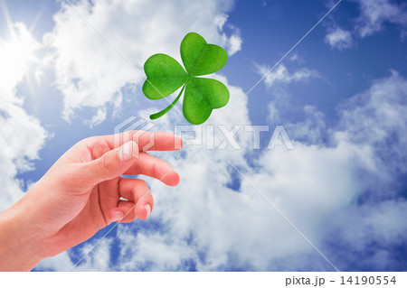 Composite image of shamrock Composite image of shamrock 14190554