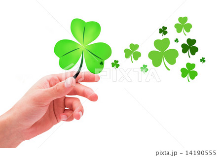 Composite image of shamrock Composite image of shamrock 14190555
