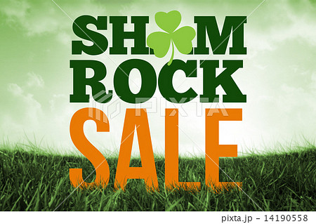 Composite image of patricks day greeting 14190558
