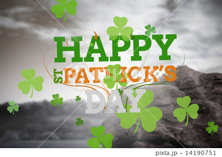Composite image of patricks day greeting 14190751