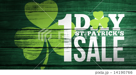 Composite image of patricks day sale ad Composite image of patricks day sale ad 14190766