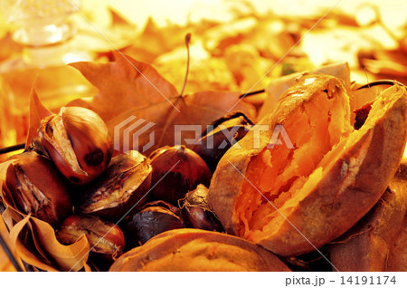 roasted chestnuts and sweet potatoes roasted chestnuts and sweet potatoes 14191174